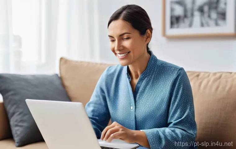 언어 치료 방법 - **Teletherapy Session at Home:** A warm, inviting image featuring a professional female speech thera...